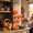A, variant on YuanGuangQ Fall Gourd Garland Hanging String, Artificial Long Neck Pumpkin Ornament Decor, Rustic Festive Decor for Wall Door Home Thanksgiving Halloween Decoration