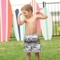 thumbnail image 4 of FORMRS Boys Swim Trunks Quick Dry Mesh Liner Boardshorts Sizes XS-XL, River and Mountains, 4 of 7