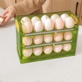 thumbnail image 4 of Soporte para huevos Caja de almacenamiento de huevos ajustable Anticolisión de plástico estable para uso doméstico Ndcxsfigh Libre de BPA, 4 of 6