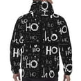 thumbnail image 7 of Goofa Ho-Ho-Ho 2 for Men's Hooded Sweatshirt - Lightweight Pullover Hoodie with Kangaroo Pocket, Perfect for Everyday Wear-4X-Large, 7 of 7
