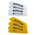 thumbnail image 5 of SPRING PARK 4Pcs Reflective Car Vehicle Open Door Safety Mark Warning Decals Sticker Decor, 5 of 6