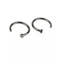thumbnail image 7 of HOOUN Thin Nose Ring Stainless Steel Fake Nose Ring Hoop Lip Nose Rings Small Piercing-B-rainbow/hoop/1.0mm/1PC-8mm, 7 of 7