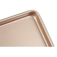 thumbnail image 4 of 11 Inch Baking Sheets Pan Nonstick Set of 2, Cookie Sheet Replacement Toaster Oven Tray，Deep Size 1 inch Bakeware, Non Toxic & Heavy Duty & Easy Clean (Champagne Gold), 4 of 8