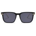 thumbnail image 3 of KKTREE Square Metal Sunglasses, UV Protection, 3 of 27