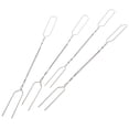 thumbnail image 3 of Rome Industry Campfire Roasting Fork RT-12 Roaster Toaster; 20 Inch Length; Chrome Plated; Steel; Set Of 4, 3 of 4