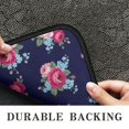 thumbnail image 6 of Pioneer Flower Floral Print Pattern Non Slip Washable Indoor Door Mat, Decorative Entry Rug for Entrance Bedroom Kitchen Bathroom, 30"x17", 6 of 6