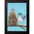 thumbnail image 2 of Popp, Grace 13x18 Black Modern Framed Museum Art Print Titled - Chickadee Christmas Collection D, 2 of 5
