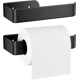 thumbnail image 1 of Portarrollos de papel higiénico de 2 piezas de 16 cm de aleación de aluminio mate, portarrollos de papel higiénico montado en la pared con perforación y tornillos fijos, portarrollos estable, 1 of 5