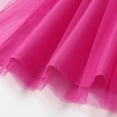 thumbnail image 7 of Barbie Toddler Girls Tutu Dresses Graphic Bow Long Sleeves Mesh Panel Fairy Outfits Gifts Sizes 2-6, 7 of 7