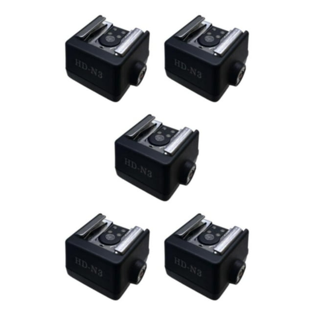 Thinsony Durable Flash Hot Shoe Adapter Converter for Alpha A550 A850 Compact and Efficient Style A 5Set