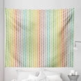 thumbnail image 1 of Rainbow Tapestry, Composition of Circles or Dots as Rainbow Color Spectrum in Vertical Order Pattern, Fabric Wall Hanging Decor for Bedroom Living Room Dorm, 5 Sizes, Multicolor, by Ambesonne, 1 of 1