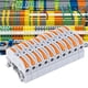 thumbnail image 2 of Conector De Cable Tipo Riel, Práctico Bloque De Terminales De Cable Resistente Al Desgaste, Compacto Para Componentes Electrónicos Entusiastas De La Electrónica Uso Profesional ANGGREK Otros, 2 of 8