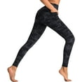 thumbnail image 4 of High Waisted Leggings for Women Tummy Control Workout Running Yoga Pants with Pockets, 4 of 7