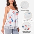 thumbnail image 3 of Joyshaper Camisoles for Women with Built in Bra Adjustable Spaghetti Strap Tank Top Lace Trim Extender Camisole Loose Fit S-3XL, 3 of 6
