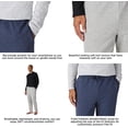 thumbnail image 3 of Eddie Bauer Men's Pajama Set, Comfortable Raglan Shirt and Pants Sleepwear Set, 3 of 5