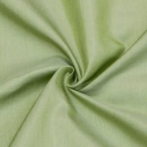 Fabric Mart Direct Light Green Faux Silk Fabric By The Yard, 42 inches or 107 cm width, 1 Yard Green Silk Fabric, Slubbed Faux Silk, Bridal Dress Silk Fabric, Wholesale Art Silk Fabric