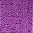 thumbnail image 1 of Ahgly Company Indoor Square Oriental Pink Modern Area Rugs, 7' Square, 1 of 4