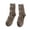 Coffee, variant on Socks Thick Warm Cat Print Casual Socks for Women Home Wear Non Comfortable Crew Everyday Indoor Use Beige