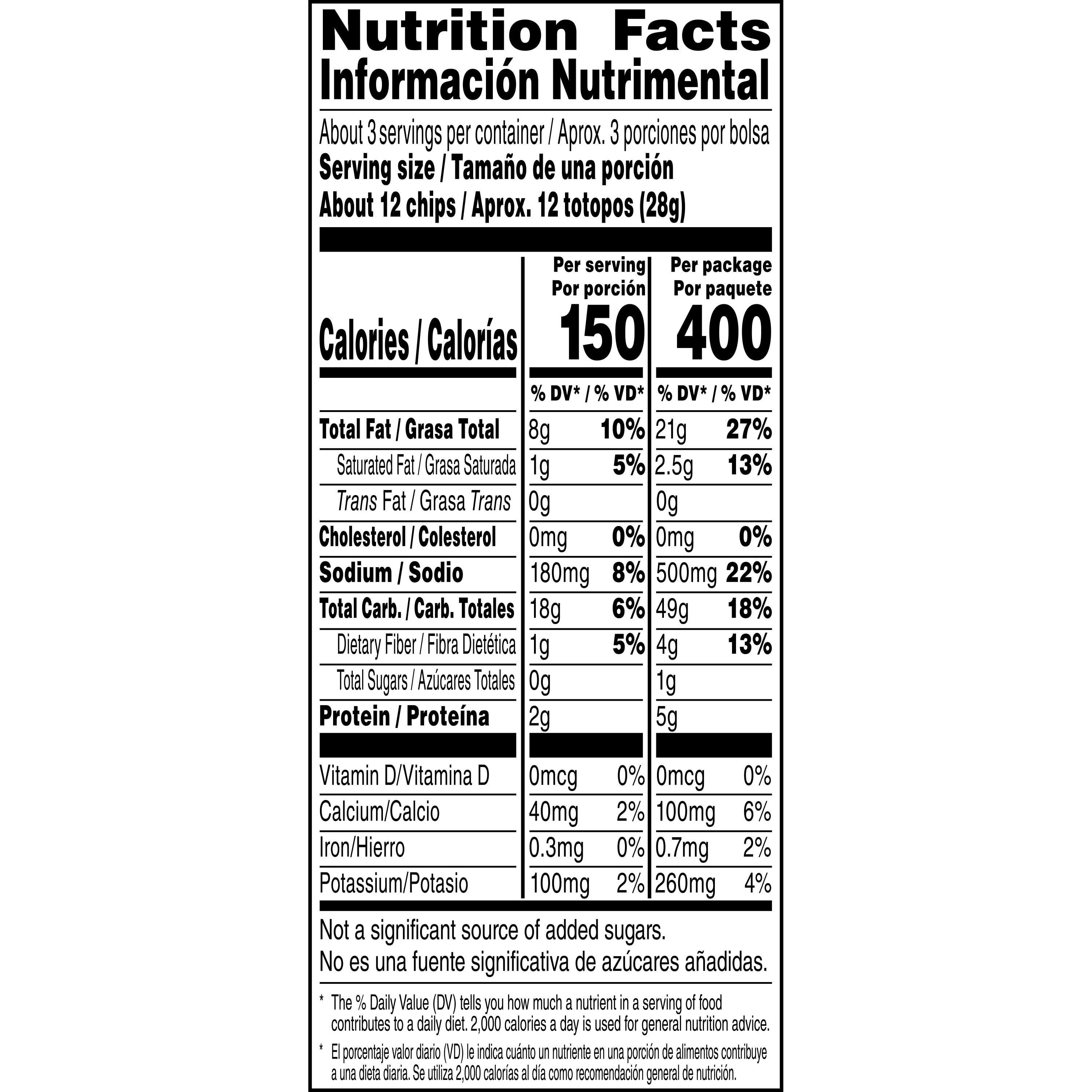 Doritos Flamas Flavored Tortilla Chips, 2.625 oz Bag