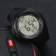 thumbnail image 5 of Reloj deportivo para hombre, relojes de moda para hombre, reloj deportivo con alarma digital LED, reloj de pulsera militar de cuarzo., 5 of 5