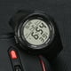 thumbnail image 5 of Reloj deportivo para hombre, relojes de moda para hombre, reloj deportivo con alarma digital LED, reloj de pulsera militar de cuarzo., 5 of 5