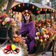 thumbnail image 1 of Gafas de Día de Muertos | Diseño creativo de gato y calabaza | Accesorios de plástico coloridos para fiestas de Halloween y disfraces, 1 of 6