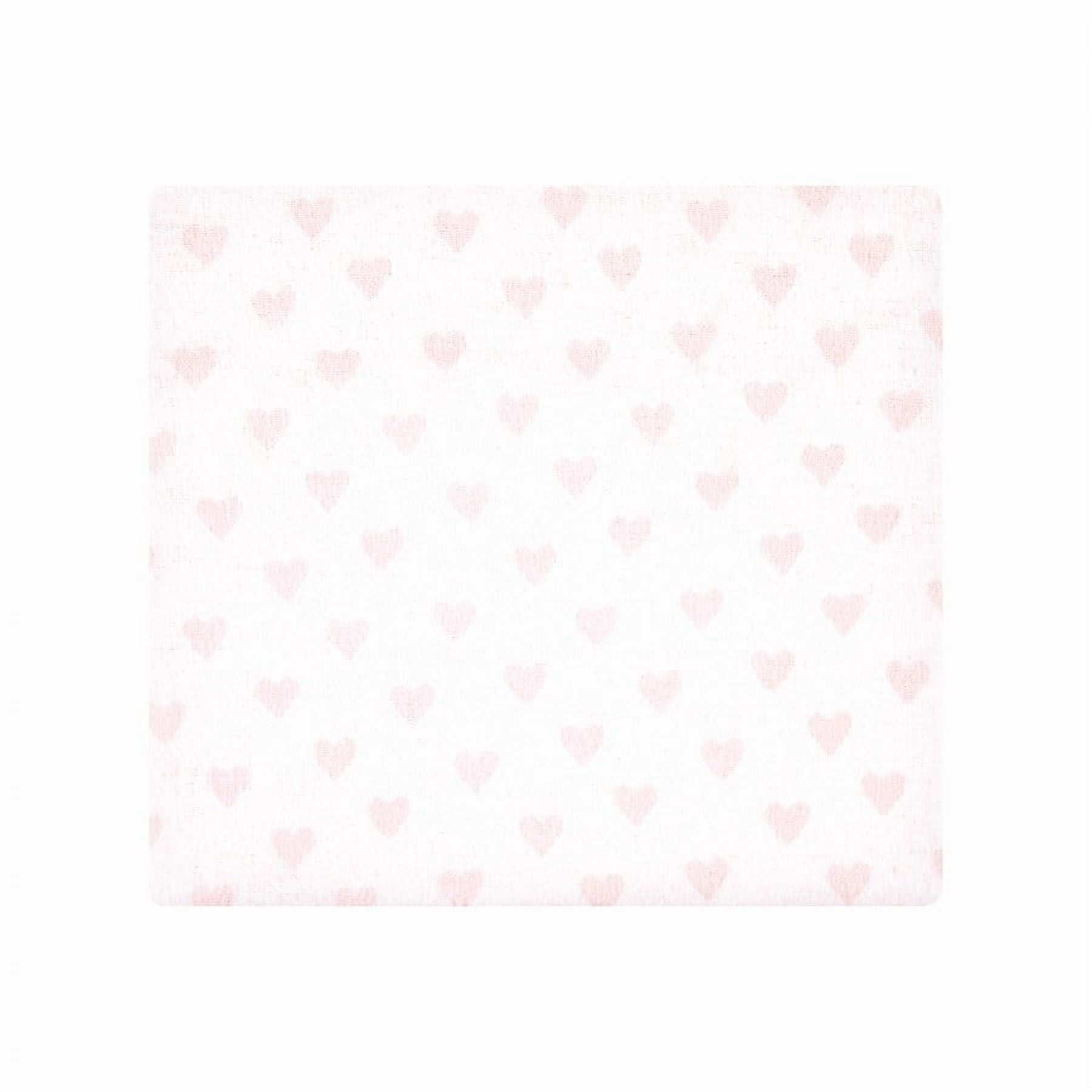 Hudson Baby Infant Girl Cotton Flannel Receiving Blankets Bundle, Pink Gray Elephant, One Size