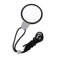thumbnail image 1 of Necklace Magnifier Hanging Loupe Monocle Lens Coin Magnifying Glass Plastic Chain For Jewelry Zooming Increase Vision, 1 of 2