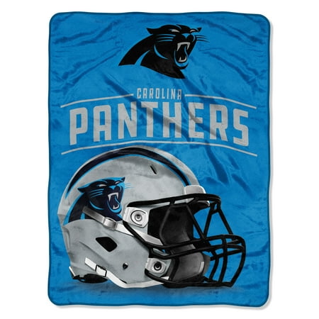 Carolina Panthers Collectibles - NFL Carolina Panthers “Franchise” Micro Raschel Throw, 46” X 60”