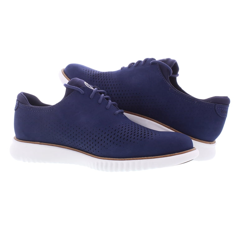 蘭 Cole Haan 2.Zerogrand Lsr Wing Mens Shoes Size 10.5, Color: Marine
