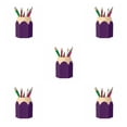 thumbnail image 2 of Sidaley Plástico Extraíble Suministros para estudiantes Forma de lápiz Portalápices de doble Type4 NO4, 2 of 6
