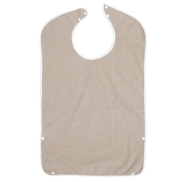 1 PC Impermeable Adulto Comiendo Delantal Práctico Fibra Alimentación Babero Adulto Babero