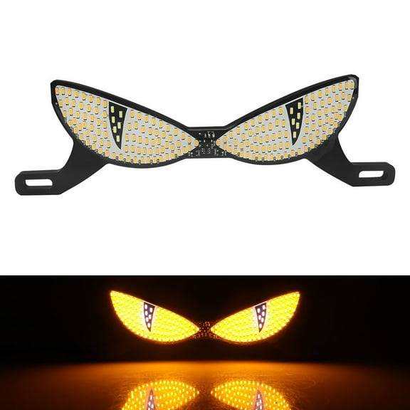 Motorcycle LED license plate light flashing light motorcycle modified headlight