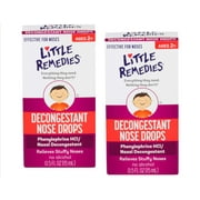 Little Noses Decongestant Nose Drops 0.50 oz (Pack of 2)
