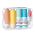 thumbnail image 2 of Asunby 16 Pack TSA Approved Silicone Travel Bottles, 3oz LeakProof Squeezable Refillable Toiletry Containers for Shampoo, Lotion, Cosmetics, 2 of 6