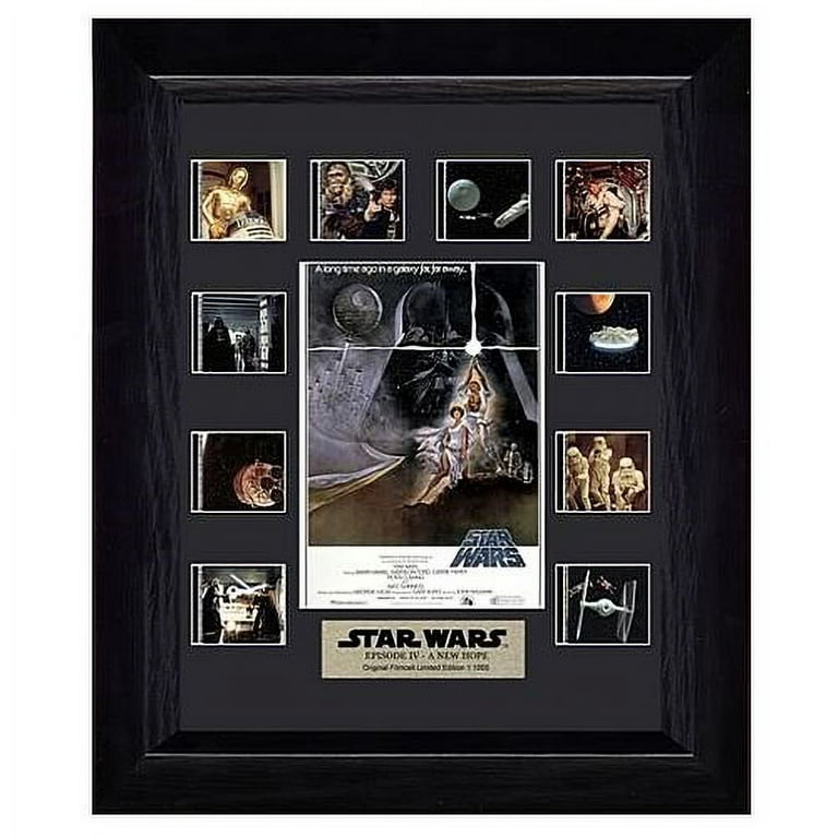 Star Wars Episode IV: A New Hope // Limited Edition Montage - Film Cells  Ltd. - Touch of Modern