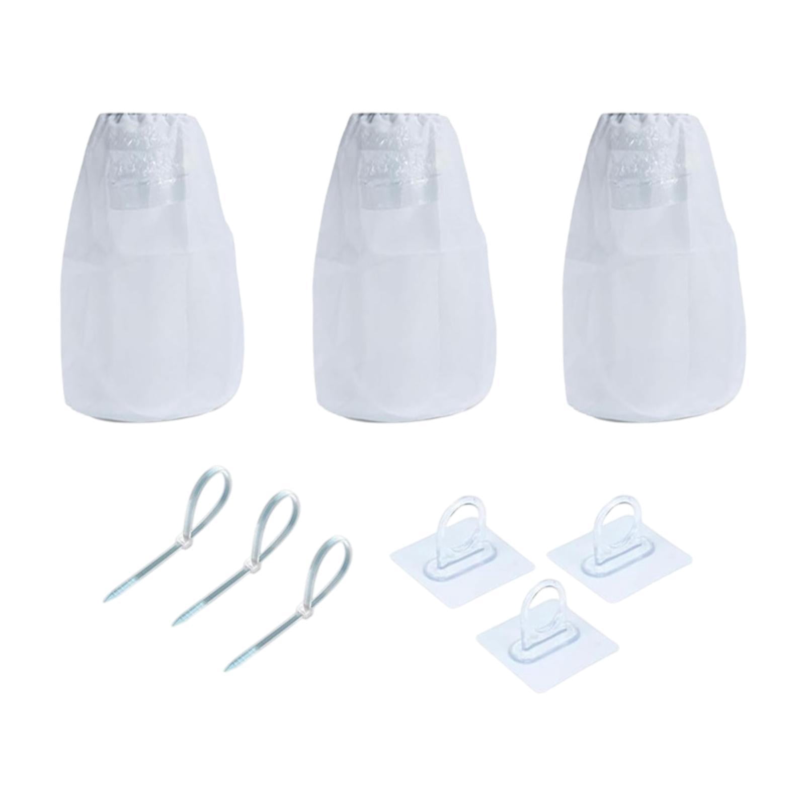 TISHITA 3 Pieces Dryer Vent Catcher, Dryer , Easy to Install, Dryer Vent Catcher Bags for Capturing and Dust Accs