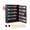 Black 88Hook, variant on Wall-Mounted Key Storage Cabinet for Up to 100 Keys, Lockable Steel Organizer with Numbered Hooks and Color Tags for Office, Hotel, and Vehicle Keys