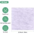 thumbnail image 3 of 20-Sheet Korean Cotton Wrapping Flower Paper, Waterproof Floral Paper for Bouquets/Gift Packaging [Light Purple], 3 of 5