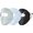 Lightgray&blue&black, variant on Women's UV Face Cover UPF 50+ Breathable Face Covering Protection Sun-Proof Eye Around Sun Mask Milk Fiber Beach