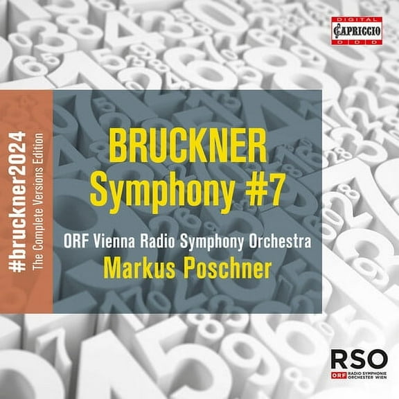 Orf Vienna Radio Symphony Orchestra - Bruckner: Symphony No. 7 - Music & Performance - CD
