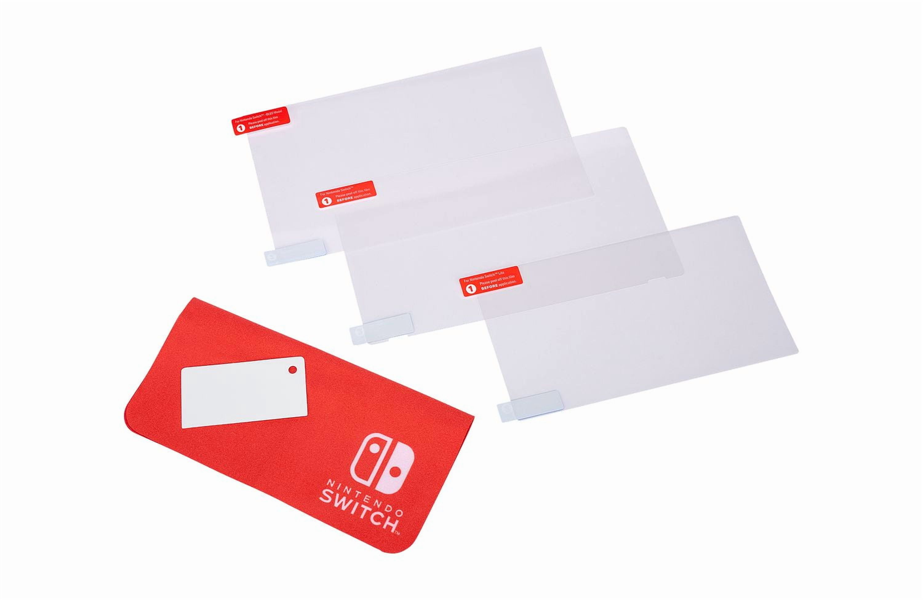 PowerA Anti-Glare Screen Protector Family Pack for Nintendo Switch, Nintendo Switch