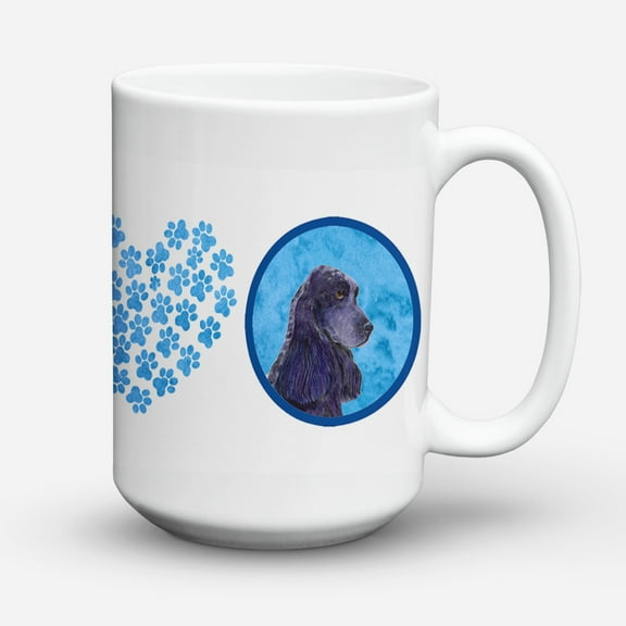 Blue Cocker Spaniel Coffee Mug 15 oz