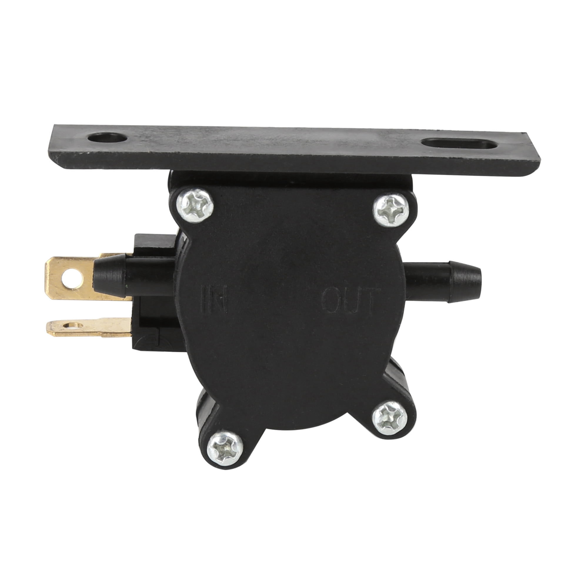 Unique Bargains Universal Car Windshield Washer Pump Motor for 12V Black