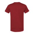 thumbnail image 2 of BELLA+CANVAS T-Shirt Jersey CVC pour Homme, P, Rouge Canevas Chiné, 2 of 2