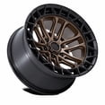 thumbnail image 2 of 20x10 Fuel Off-Road FC874 Celsius Matte Bronze Matte Black Wheel 6x5.5 (-18mm), 2 of 3