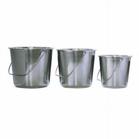 Buffalo SSB3PK AmeriHome Assorted Stainless Steel Bucket Set - 3 Piece