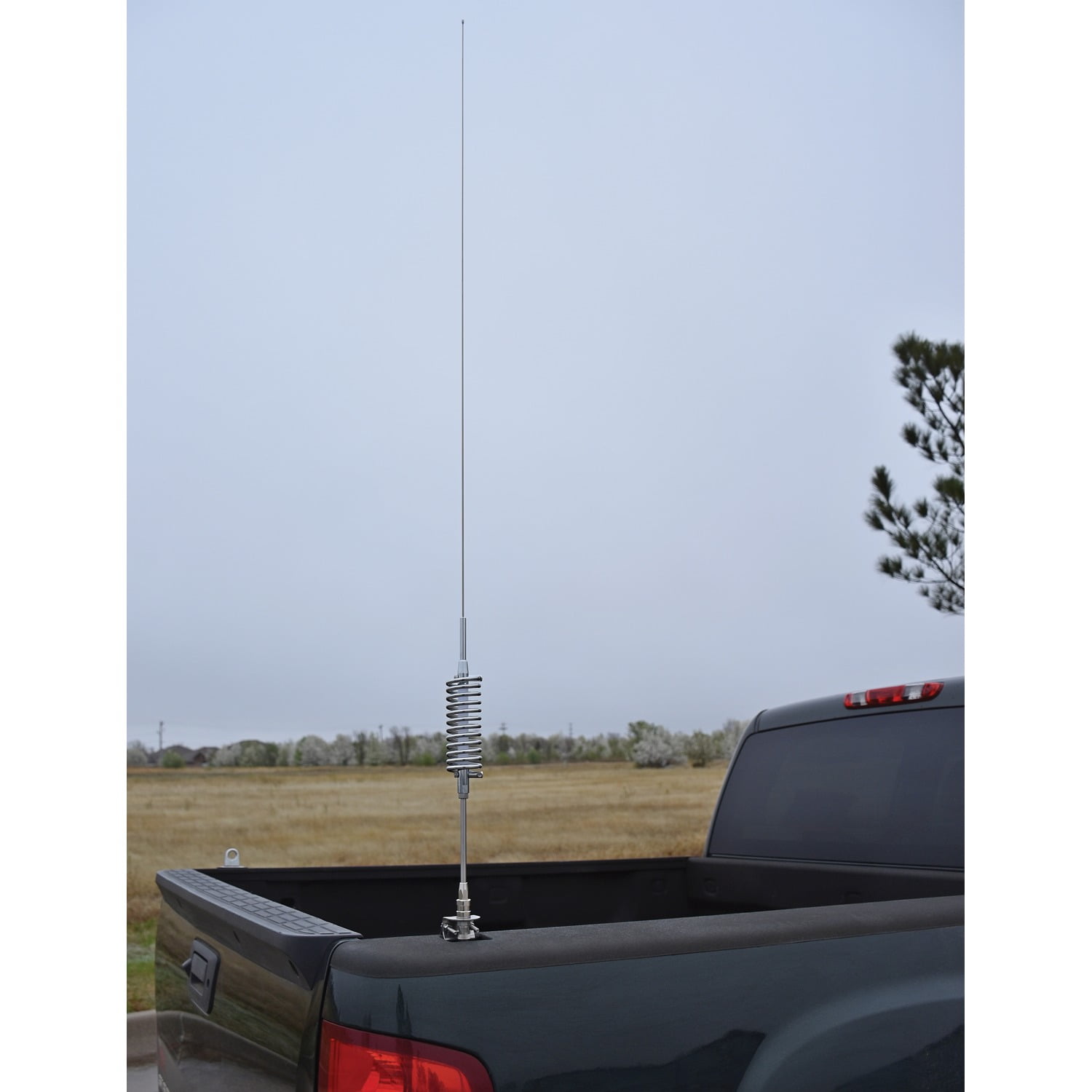 Uniden Bearcat 980SSB 40-Ch CB Radio w/7-Color Display, Browning BR-28 10,000-W High-Perf 25-30 MHz Broad-Band Rnd-Coil 63-In. CB Antenna, & Browning BR-MM-18 Mirror-Mnt Kit w/CB Antenna, 843631170229
