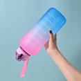 thumbnail image 3 of Botella de bebida de 2000ML portátil de gran capacidad con pajita para la oficina de la escuela al aire libre Ndcxsfigh Para Estrenar, 3 of 9