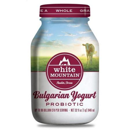 Bulgarian Yogurt, Whole Milk (White Mountain) 32